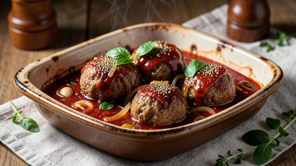 Baked Meatball Sauce Recipe: Slow-Simmered Richness for Dipping and Drizzling