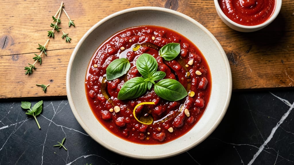 Authentic New York Style Pizza Sauce Recipe: Simmered Tomato Depth Without Clumps
