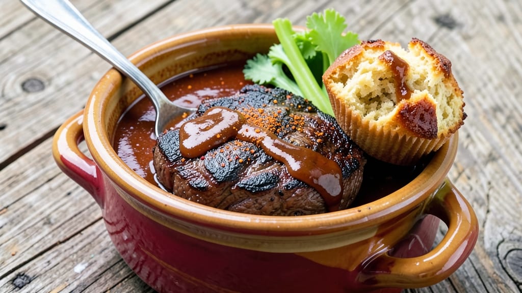 Lexington Barbecue Sauce Recipe: Vinegar-Kissed Smokiness with Celery Crown Crunch