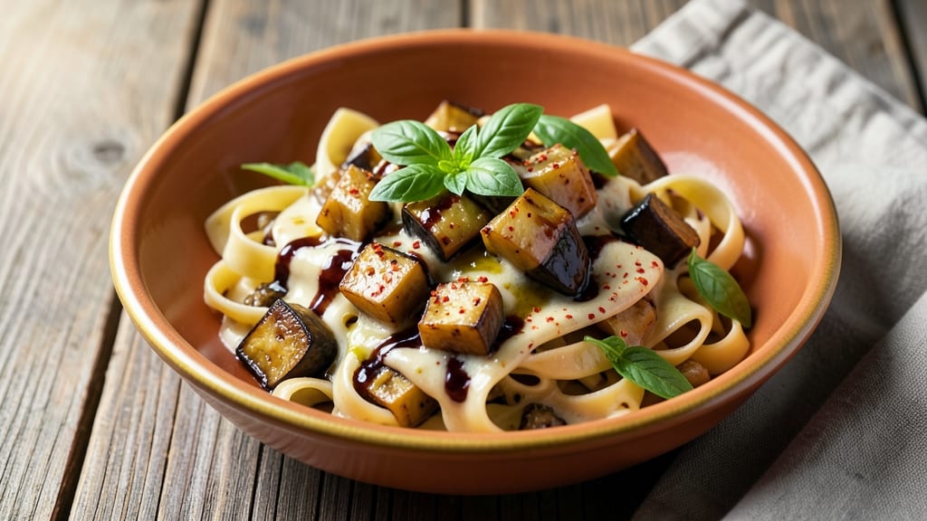 Aubergine Pasta Sauce Recipe: Roasted Smoky Depth With Silky Texture