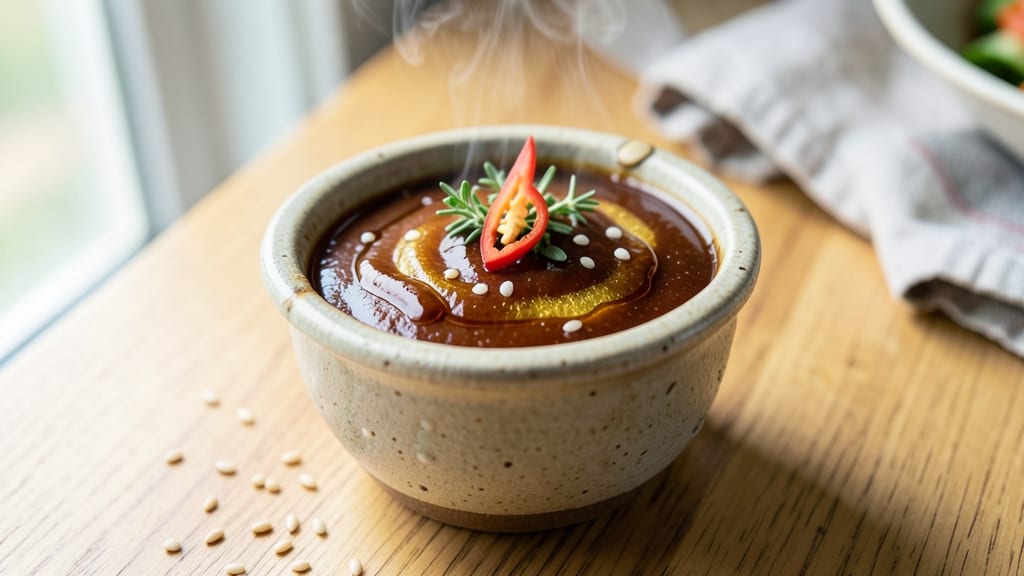 Bachan Japanese BBQ Sauce Recipe: Fermented Miso Depth With Crispy Onion Topping