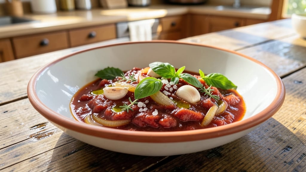 Authentic Sicilian Spaghetti Sauce Recipe: Bold Oregano and Garlic Depth