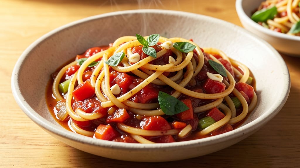 All Natural Spaghetti Sauce Recipe: Simmered Umami Depth Without Added Preservatives