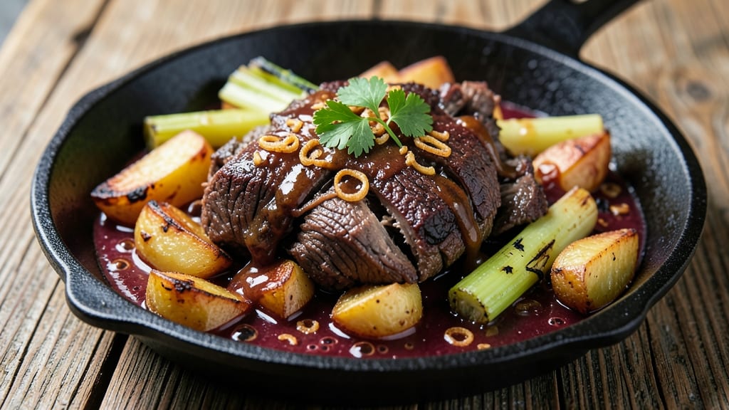 Baltimore Pit Beef Tiger Sauce Recipe: Celery Crown Crunch Over Smoky Tomato Velocity