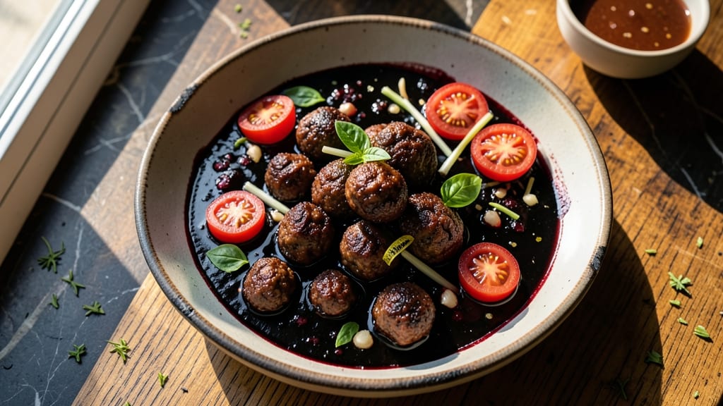 Anthony's Coal-Fired Pizza Meatball Sauce Recipe: Smoky Tomato Velocity With Crisp Celery Crown Topping