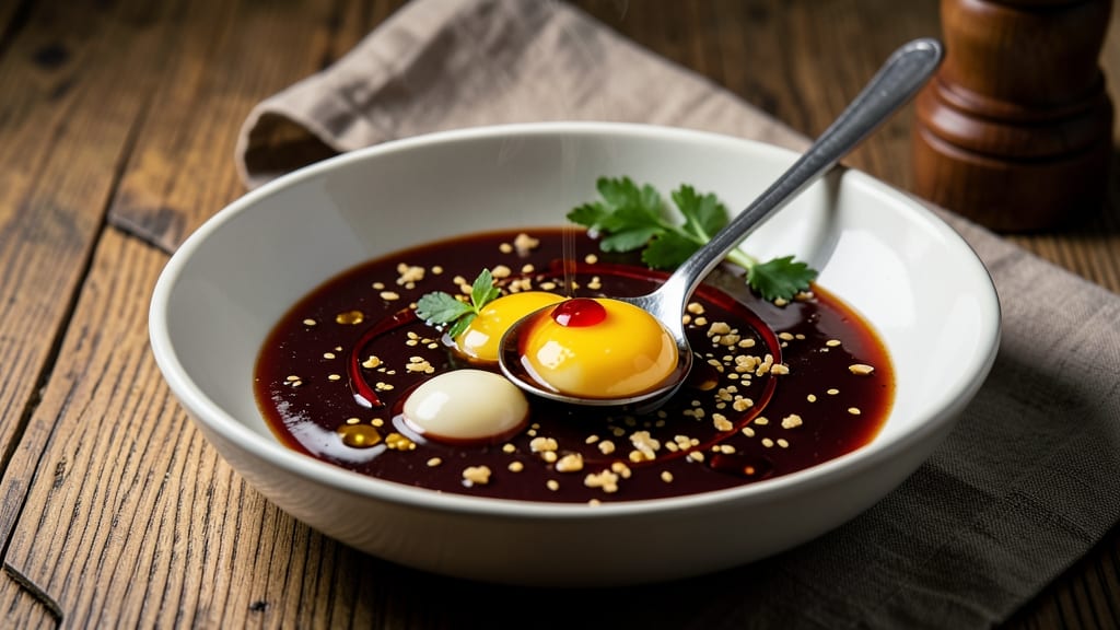 Authentic Potstickers Sauce Recipe: Egg-Emulsified Richness With Hidden Vinegar Brightness