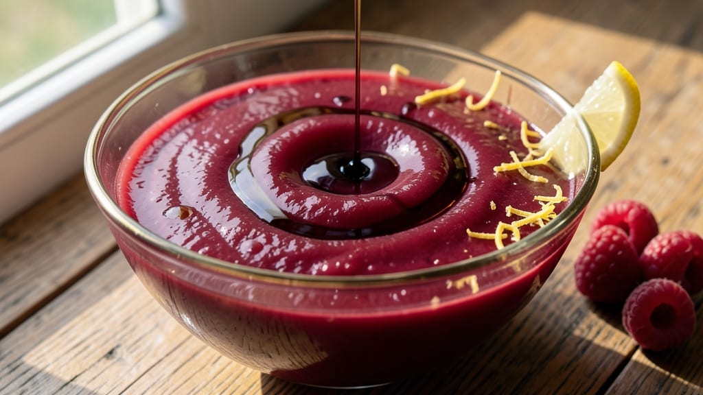 Seedless Raspberry Sauce Recipe: Jammy Thickness Without Seeds