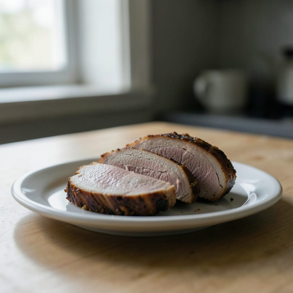 The dish as the corrected method produces it