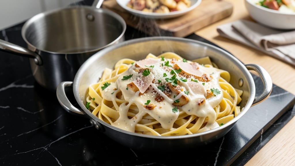 Alfredo Sauce Recipe for 100 People: Large-Batch Creaminess Without Clumps