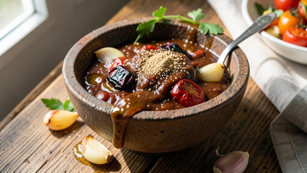 Authentic Brown Enchilada Sauce Recipe: Smoky Chipotle Depth With Celery Crown Crunch