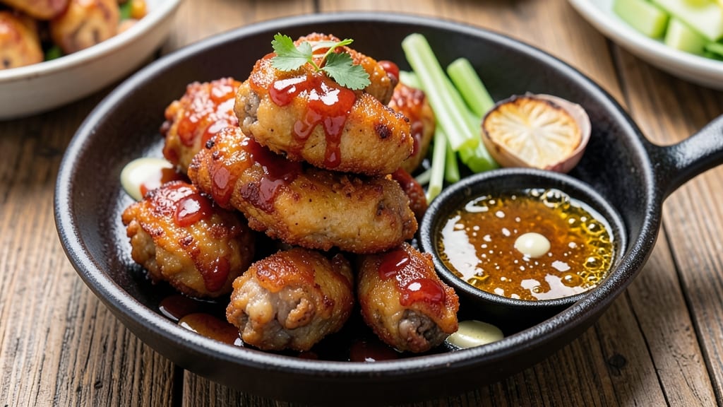 Bar Bill Wing Sauce Recipe: Velvet-Smooth Heat With Celery Crown Topping