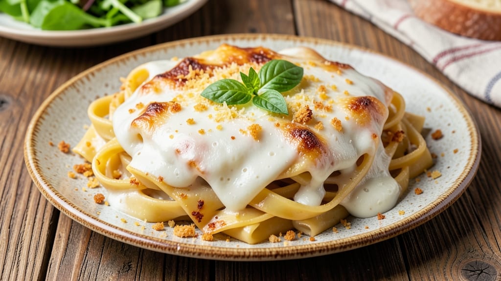 Baked White Sauce Pasta Recipe: Velvety Bechamel Baked to Golden Bubbles