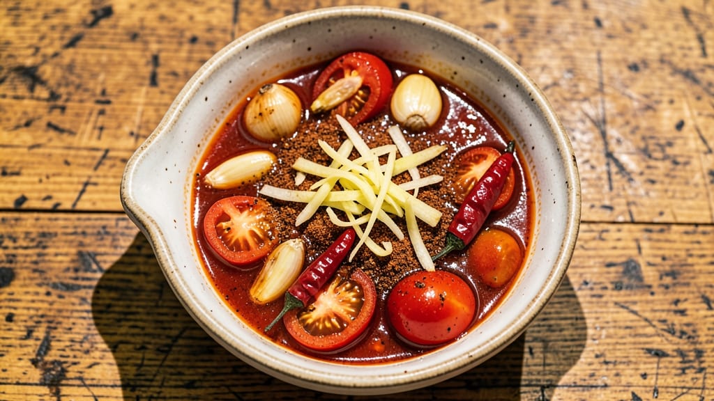 Authentic Chili Sauce Recipe: Deep Roasted Tomato and Spice Base
